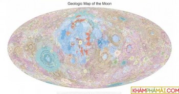 Trung Quốc công bố bản đồ địa chất Mặt trăng thu từ chương trình Hằng Nga