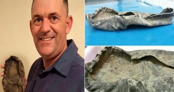 Phát hiện giày cổ 1.000 năm tuổi dưới đáy sông ở Anh