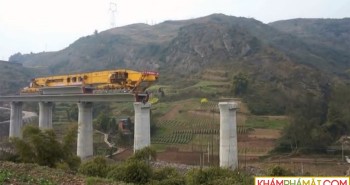 Trung Quốc phát minh "siêu cỗ máy" bất bại, có khả năng xây cầu khổng lồ chỉ trong vài ngày
