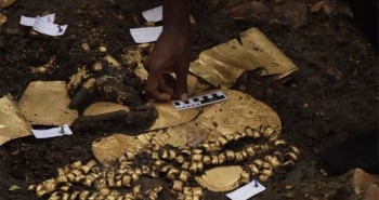 Phát hiện kho báu vàng ròng trong mộ cổ chứa nhiều người bị hiến tế ở Panama