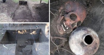 Phát hiện hài cốt phụ nữ gần 900 năm chôn trong xuồng gỗ