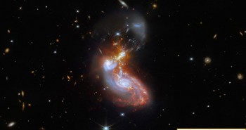Kính viễn vọng James Webb chụp ảnh thiên hà va chạm dữ dội