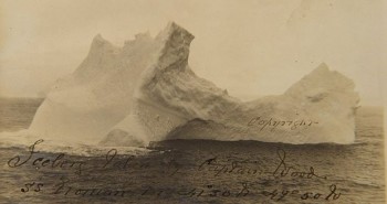 Hé lộ ảnh chụp rõ nét tảng băng trôi đã gây thảm họa chìm tàu Titanic