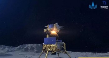 Trạm đổ bộ Trung Quốc "chết cóng" trên Mặt trăng